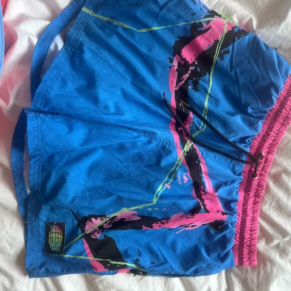 Slunks Zags Volleyball Shorts Mens Larg3 - Picture 1 of 1
